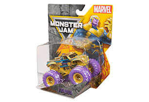 Monster Jam 1:64 Marvel Single Pack Assorted